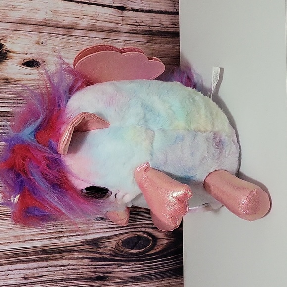 Zuru Rainbocorns Wild Heart Surprise Unicorn Rainbow Cat Plush Stuffed Toy Wings - Picture 5 of 11